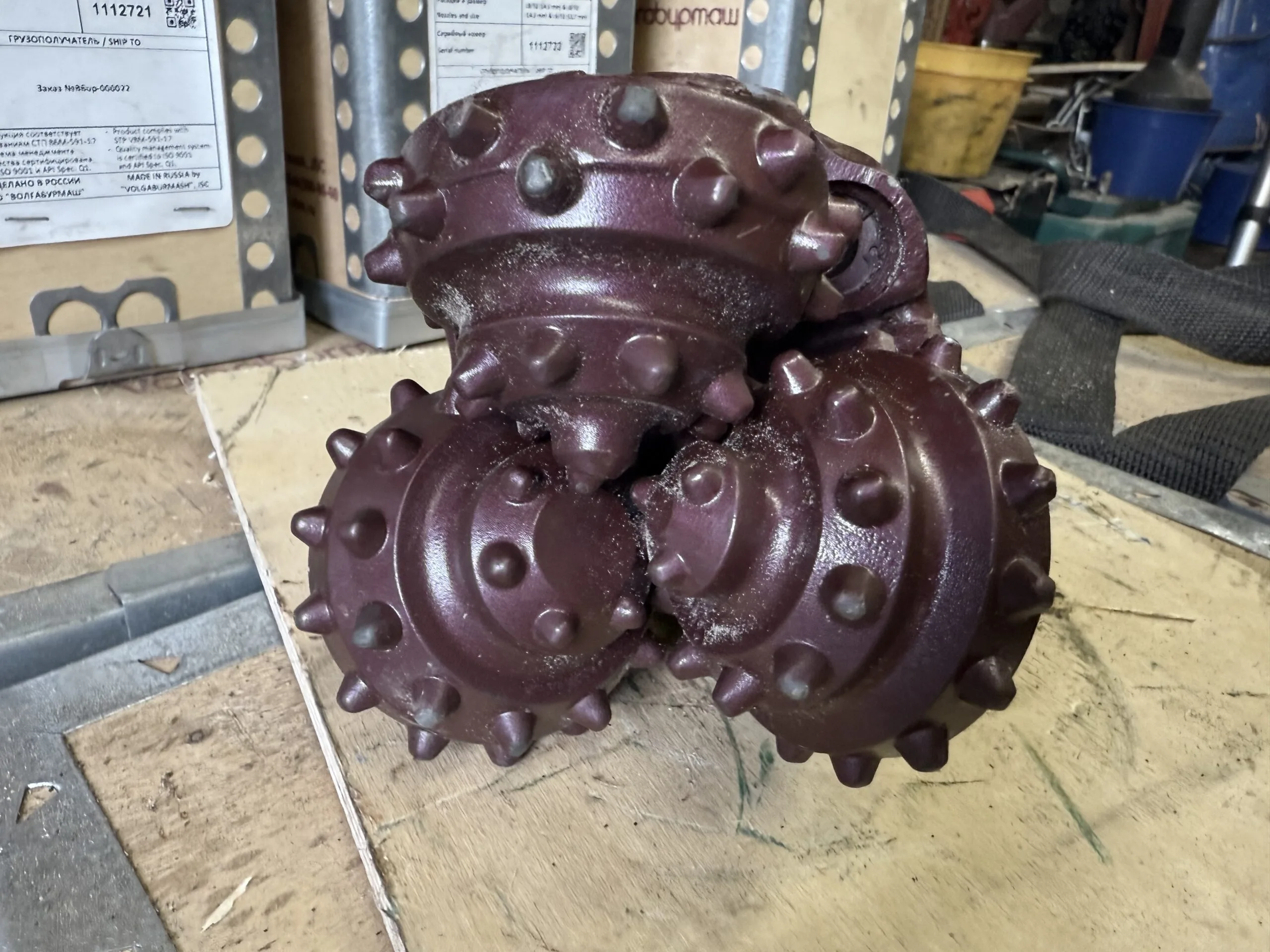 Шарошечное долото 120.6 SLHP437 IADC 437