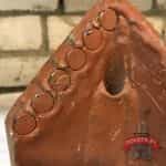 Долото трехлопастное 160мм с алмазными зубками