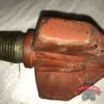 Долото трехлопастное 160мм с алмазными зубками