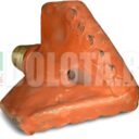 Долото трехлопастное 160 с алмазными вставками